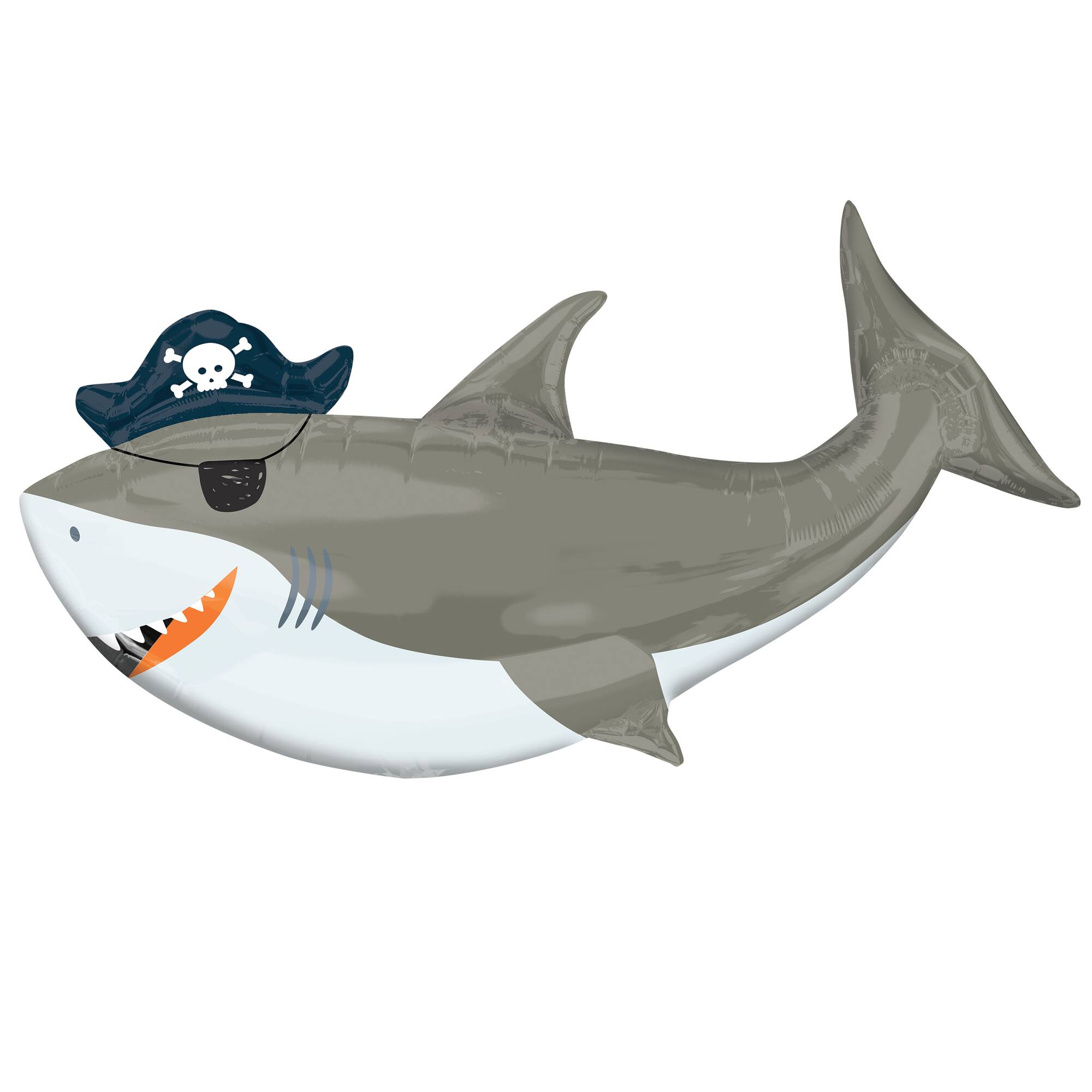 41" Ahoy Birthday Shark Foil Balloon